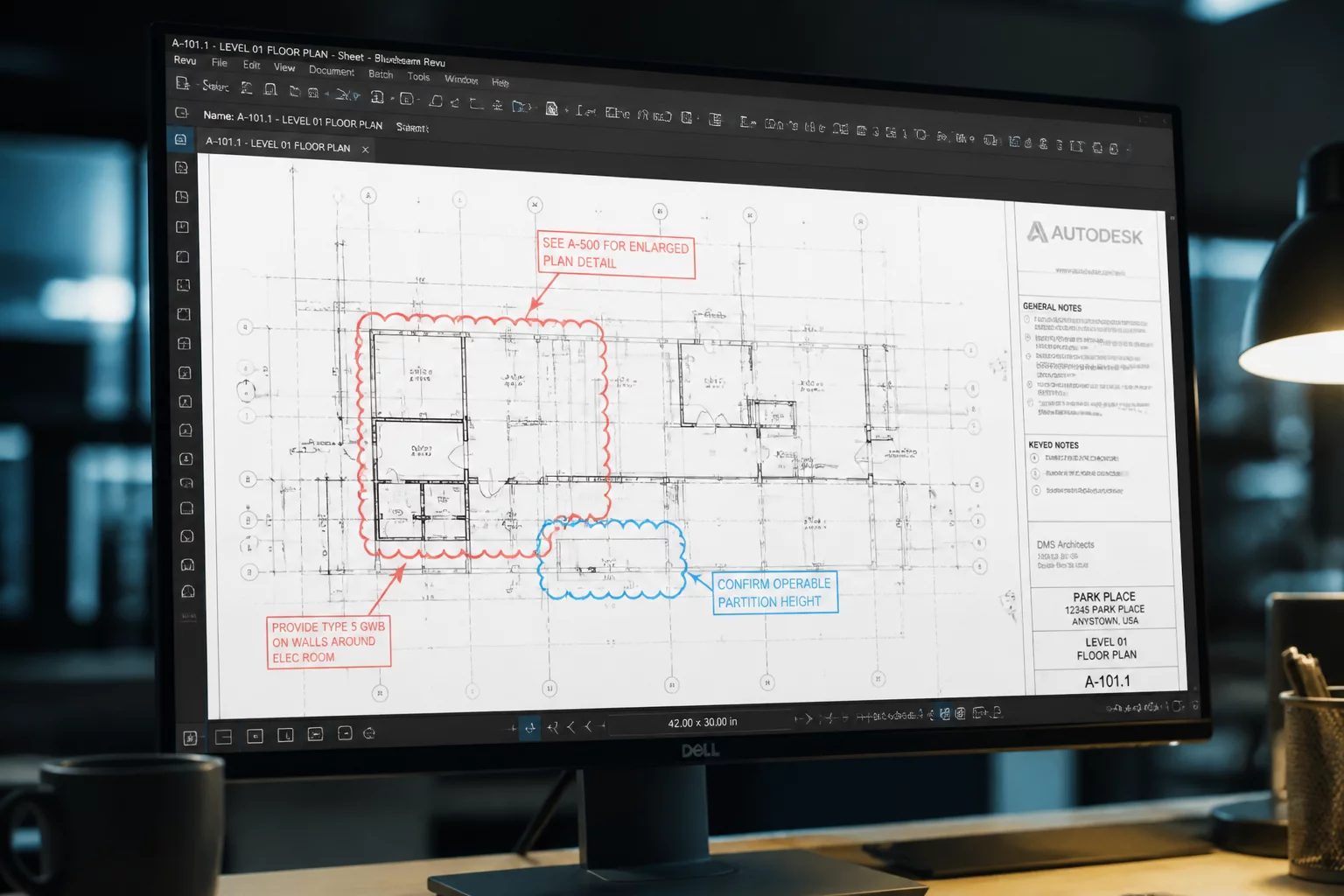 A Drawing-Review Outcome Case for Teams Using Bluebeam Revu